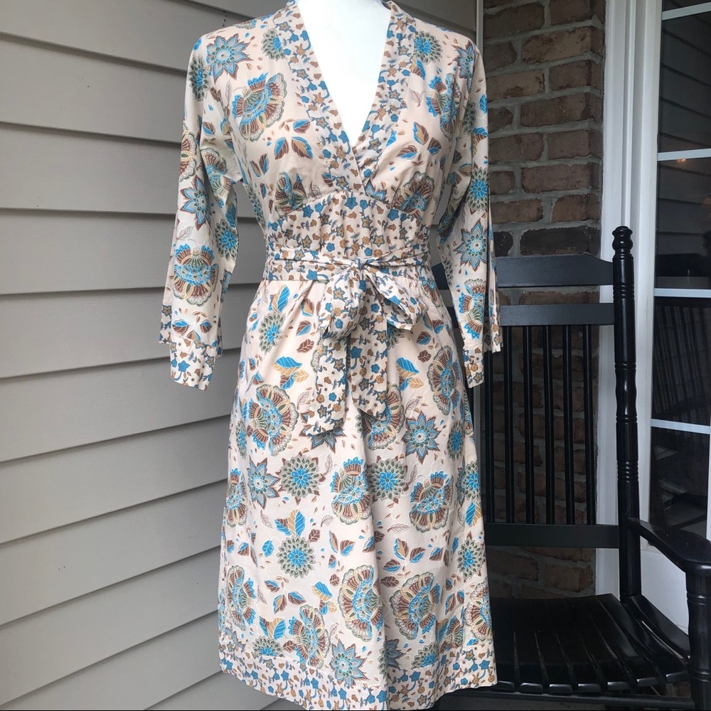 Paisley/Floral kimono style dress